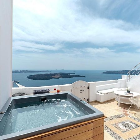 Calderas Hug & Panoramic Sea View - 3 Lux Suites Imerovígli Eksteriør bilde