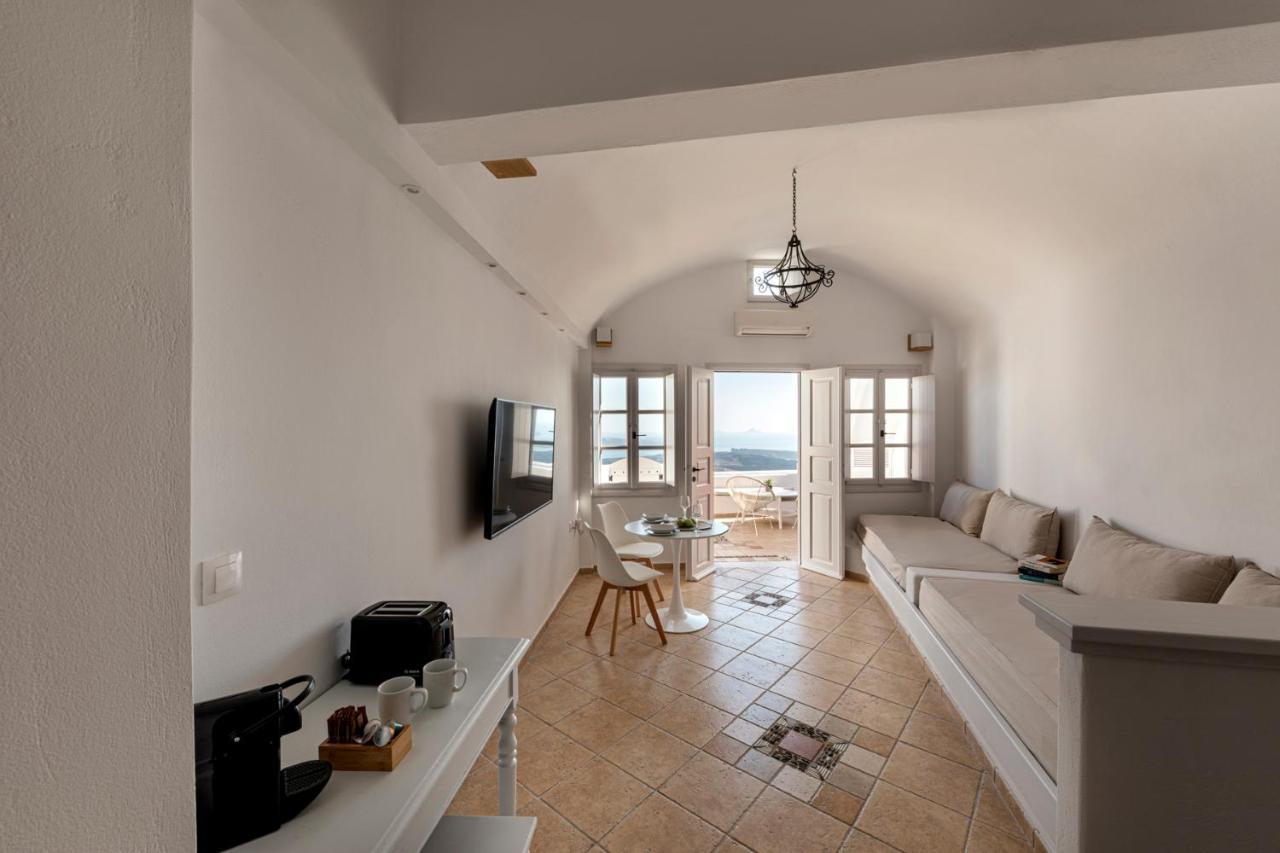 Calderas Hug & Panoramic Sea View - 3 Lux Suites Imerovígli Eksteriør bilde