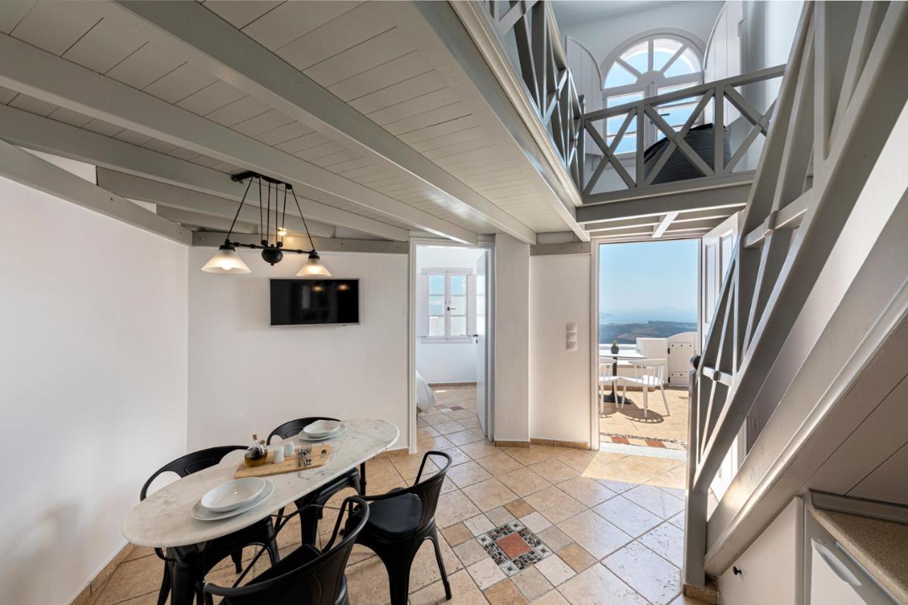 Calderas Hug & Panoramic Sea View - 3 Lux Suites Imerovígli Eksteriør bilde