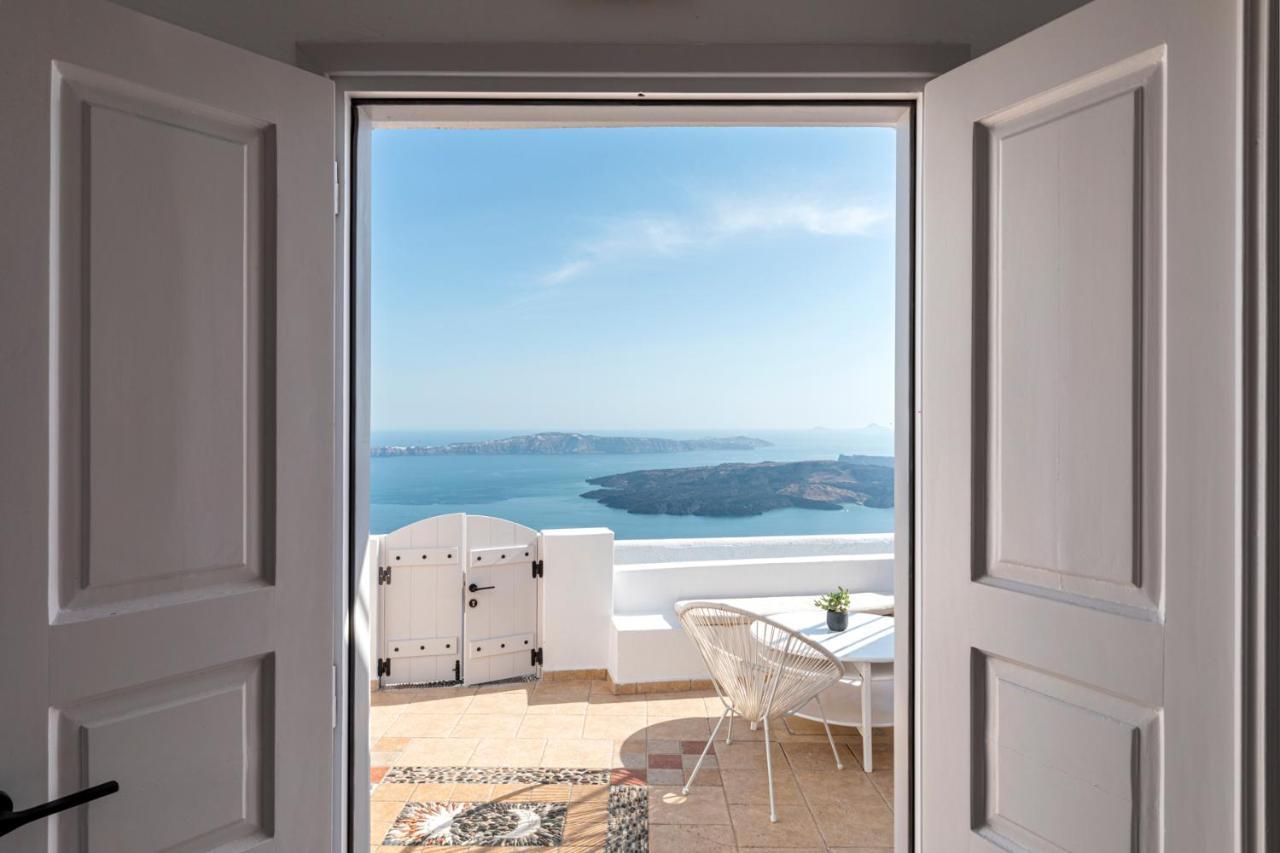 Calderas Hug & Panoramic Sea View - 3 Lux Suites Imerovígli Eksteriør bilde